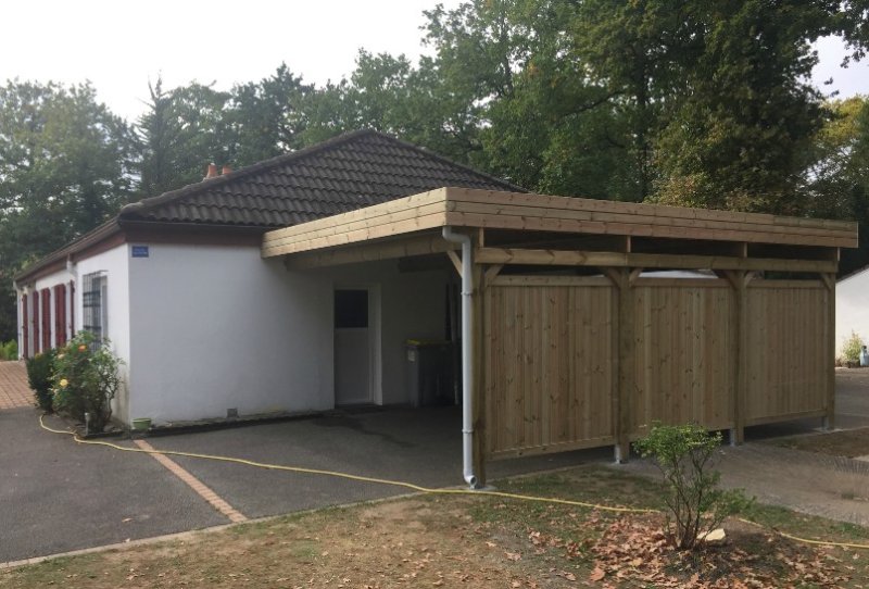 Carport bois 11